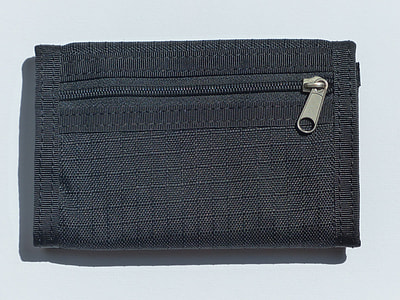 black wallet with zipper thumbnail