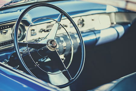 silver and black vehicle interior thumbnail