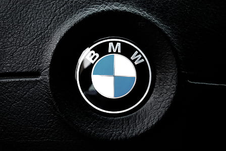 black BMW car airbag cover thumbnail