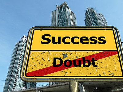 Success doubt road signage thumbnail