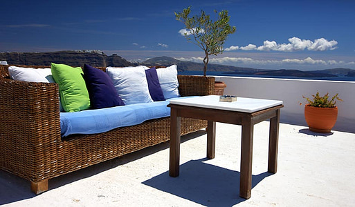 terrace with sofa and coffee table thumbnail