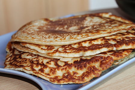 close-up photo of pancakes on plate thumbnail