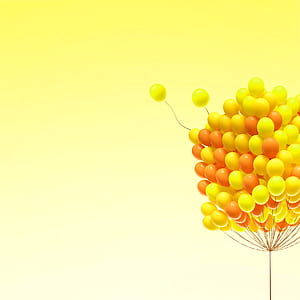 yellow and orange balloons thumbnail