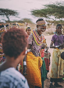 tribal women macro shot thumbnail