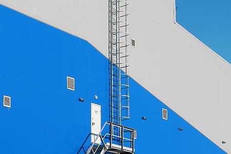 minimalist photography of exit ladder thumbnail