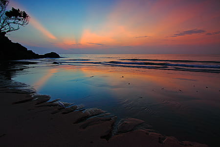light, sea, dawn, landscape thumbnail