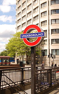 Underground post near building thumbnail