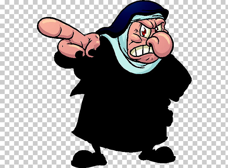 Angry Nun Cartoon Room Png Clipart Free Cliparts Uihere
