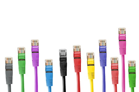 assorted-color Ethernet cables thumbnail