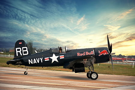 black US Navy monoplane thumbnail