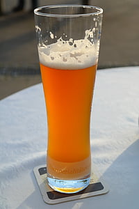 clear high ball glass full of bubble beverage thumbnail