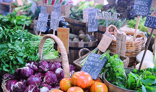 variety of vegetables in baskets thumbnail