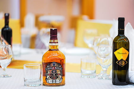 Chivas Regal 12 glass bottle thumbnail