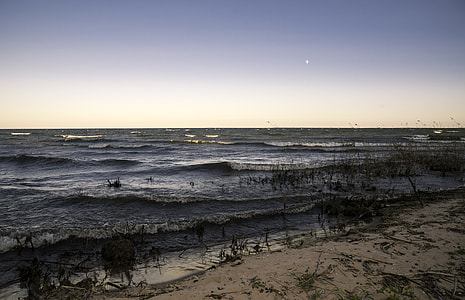 Horizon of Lake Michigan under Clear Skies, Michigan thumbnail