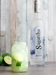 lime juice beside glass bottle thumbnail