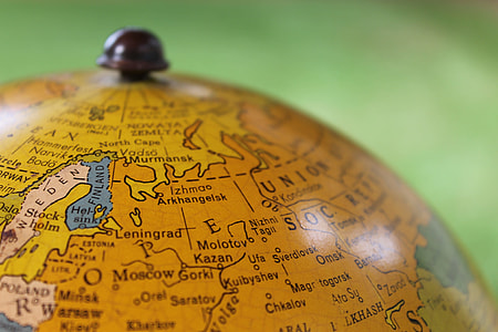 brown and yellow Europe globe close-up photo thumbnail