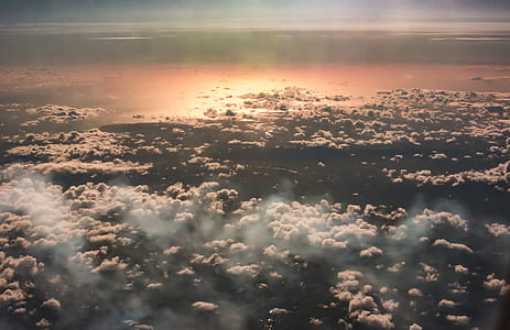 Scenic View of Sky During Dusk thumbnail