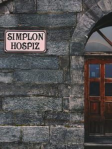 Simplon Hospiz signage thumbnail