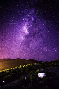 light, landscape, sky, night thumbnail