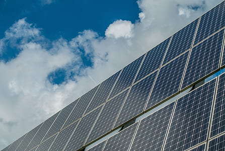low angle photography of solar panels thumbnail