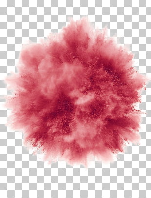 Color PicsArt Photo Studio Purple, Red blast smoke effect element, close-up photo of pink smoke bomb PNG clipart
