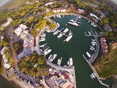 aerial photography of Marina Bay thumbnail