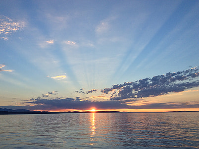 sunrise over the horizon thumbnail