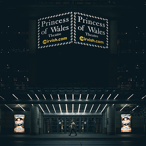 princess of wales theatre signage thumbnail