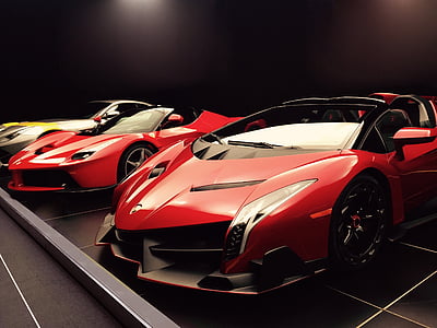 red sports car thumbnail