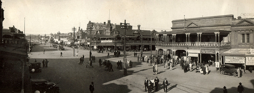 Hannan St in September 1930 in Kalgoorlie, Western Australia thumbnail