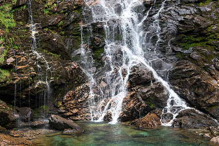 waterfalls during daytime thumbnail
