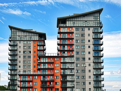 city, sky, clouds, buildings thumbnail