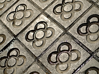 grey concrete tiled floor thumbnail