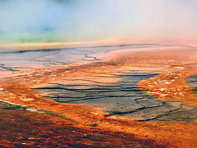 yellowstone national park, wyoming, landscape, volcanic, geyser, water thumbnail