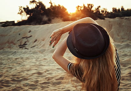 dawn, landscape, sunset, beach thumbnail