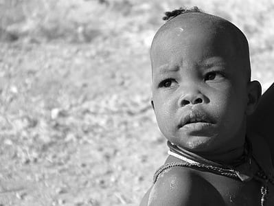 grayscale photo of baby thumbnail