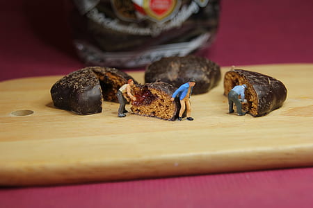 people near stone miniature thumbnail