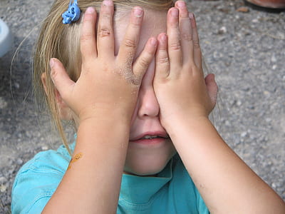 girl covering her eyes thumbnail