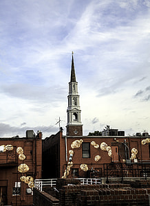 Mural on the wall of the chapel at UNC, Chapel Hill, North Carolina thumbnail