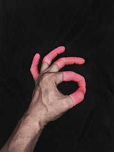 human hand on focus photography thumbnail