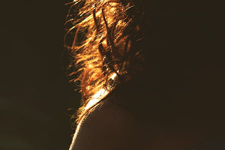 light, person, dark, hair thumbnail