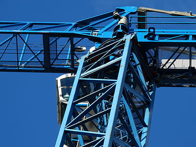 Blue Metal Crane thumbnail