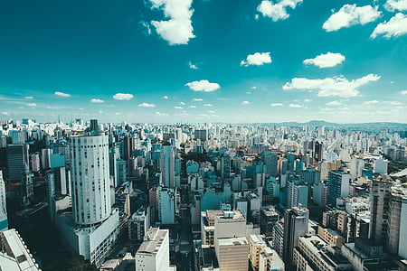 bird's eye view photography of cityscape thumbnail