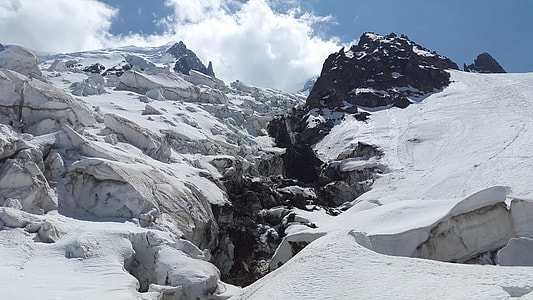 snowy mountain during daytime thumbnail