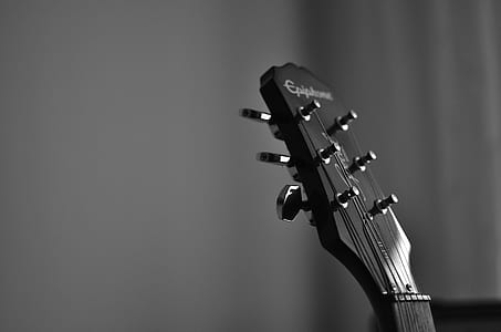 black Epiphone guitar headsctock thumbnail