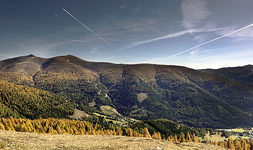 scenery of mountain hill thumbnail