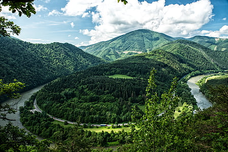 landscape photograph green mountains thumbnail