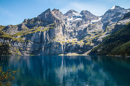 landscape photography of lake and mountain during daytime thumbnail