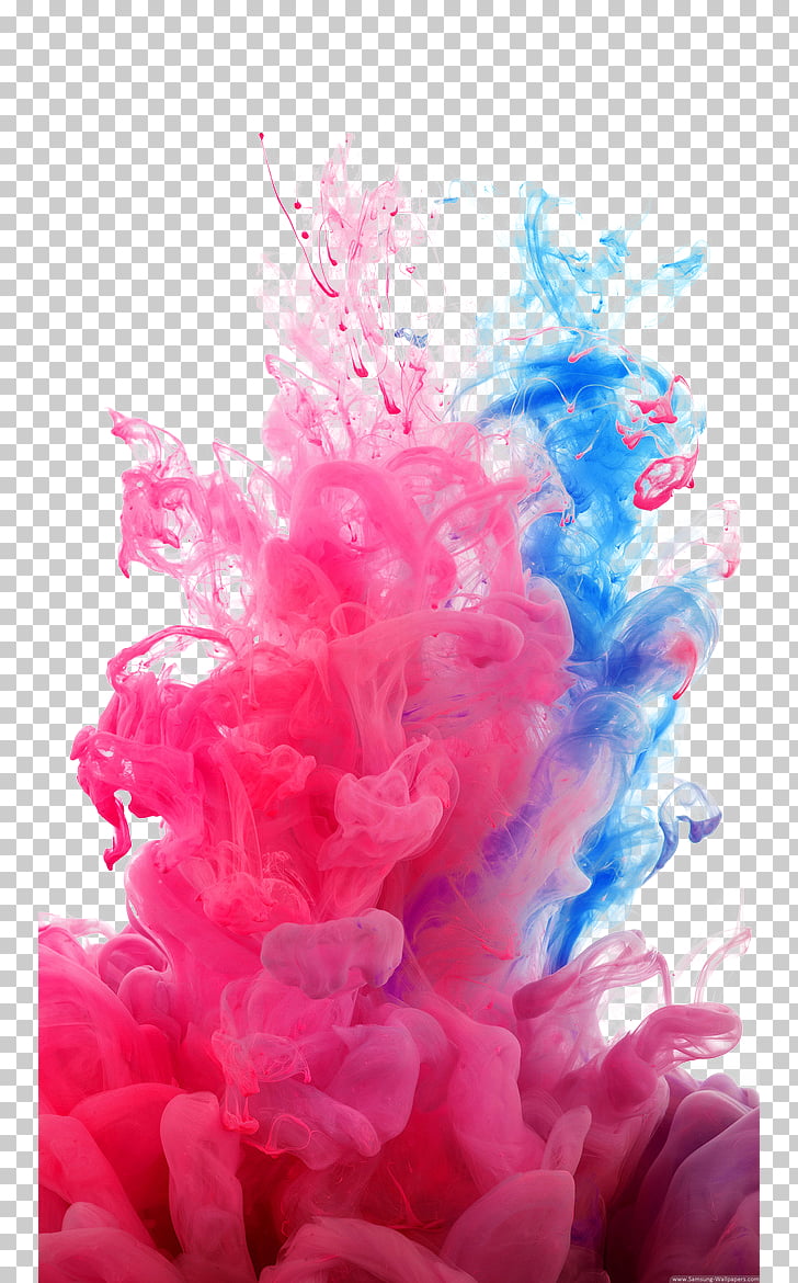 LG G4 LG G3 4K resolution Display resolution , HD smoke s, pink and blue smoke graphic art PNG clipart