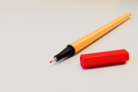 Closeup shot of an office pen thumbnail